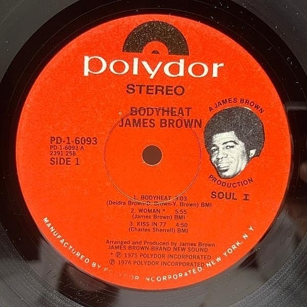 JAMES BROWN / Bodyheat (LP) / Polydor | WAXPEND RECORDS