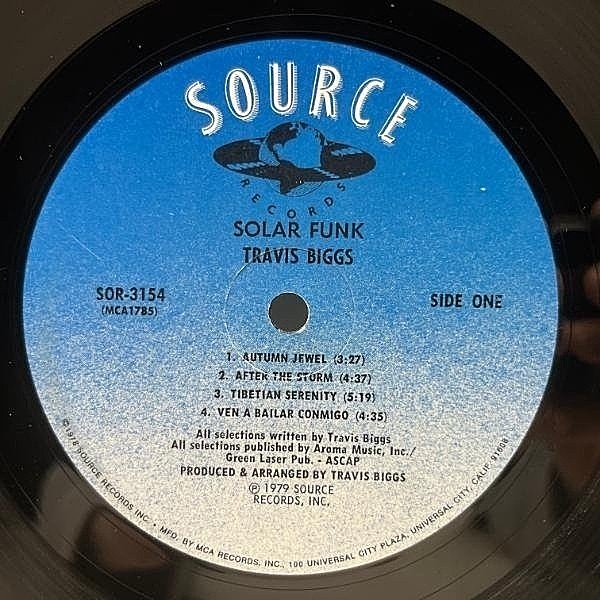 TRAVIS BIGGS / Solar Funk (LP) / Source | WAXPEND RECORDS