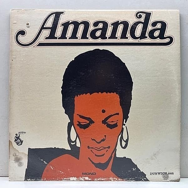 レコードメイン画像：ニーナ・シモン好きマスト【ジャズヴォーカル好盤】USオリジナル AMANDA AMBROSE Amanda ('76 Dunwich) マイナー盤 アマンダ・アンブローズ