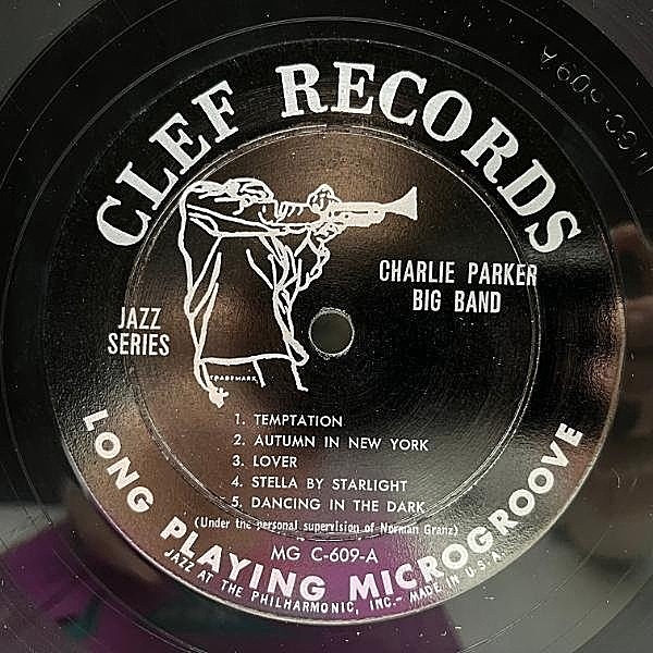 CHARLIE PARKER / Charlie Parker Big Band (LP) / Clef