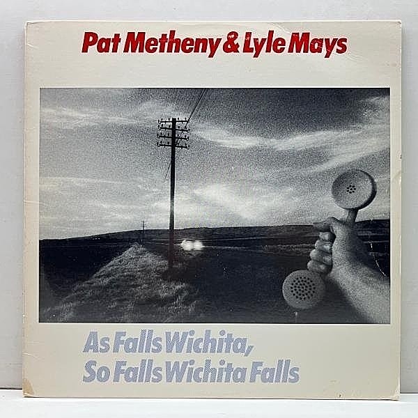 レコードメイン画像：【RL刻印・半透明ヴァイナル】USオリジナル PAT METHENY & LYLE MAYS As Falls Wichita ～ ('81 ECM 1-1190) w/ Nana Vasconcelos