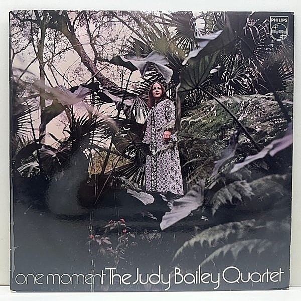 レコードメイン画像：オリジナル!! Australiaオンリー JUDY BAILEY QUARTET One Moment (Philips) オーストラリア 女流ピアニスト ジュディー・ベイリー