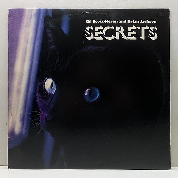レコードメイン画像：良好盤!! 初回 黒ラベ USオリジナル GIL SCOTT HERON & BRIAN JACKSON Secrets ('78 Arista) GAME, NAS サンプリング ネタ Angel Dust 収録