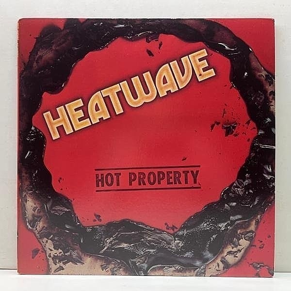 レコードメイン画像：良好品!! STERLING刻印 USオリジナル HEATWAVE Hot Property ('79 Epic) ROD TEMPERTON 多幸感溢れる一級品メロウ, 甘茶ソウル など LP