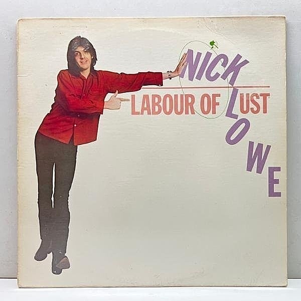 レコードメイン画像：USオリジナル 初版 JC規格 NICK LOWE Labour Of Lust ('79 Columbia) いかした愛の放浪者 Cruel To Be Kind 恋する二人 ニック・ロウ LP