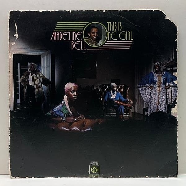 レコードメイン画像：美盤!! USオリジナル MADELINE BELL This Is One Girl ('76 PYE) 人気曲 That's What Friends Are For 収録 FREE SOUL CLASSIC