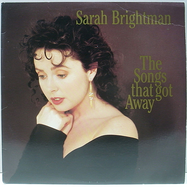 レコードメイン画像：'89年 アナログはレア!! オリジナル SARAH BRIGHTMAN The Songs That Got Away (Polydor) LP サラ・ブライトマン