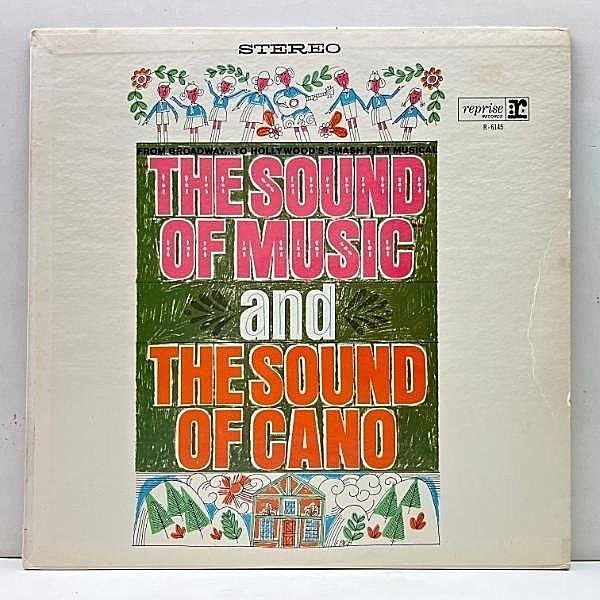 レコードメイン画像：良好!! 初版 3色ラベ USオリジナル EDDIE CANO The Sound Of Music And The Sound Of Cano ('65 Reprise) エディ・カノ ラテンジャズ 好盤