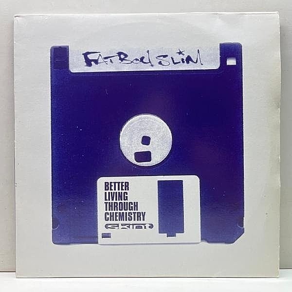 レコードメイン画像：UKオリジ 2枚組 手書きMASTERPIECE刻印 FATBOY SLIM Better Living Through Chemistry ('96 Skint) BIGBEAT全盛期の記念すべき1st.アルバム