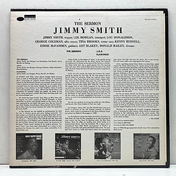 JIMMY SMITH / The Sermon (LP) / Blue Note | WAXPEND RECORDS