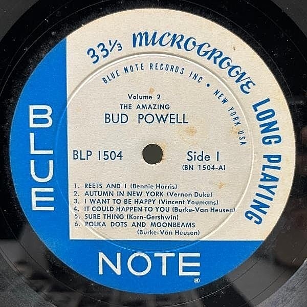 バド・パウエル ザ アメージング Volume 2 レコード BUD POWELL / The Amazing Volume 2 (LP) / Blue Note | WAXPEND