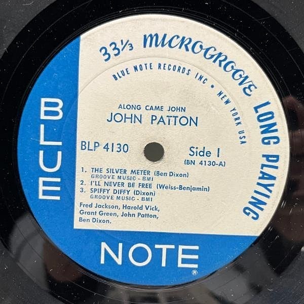 JOHN PATTON / Along Came John (LP) / Blue Note | WAXPEND RECORDS