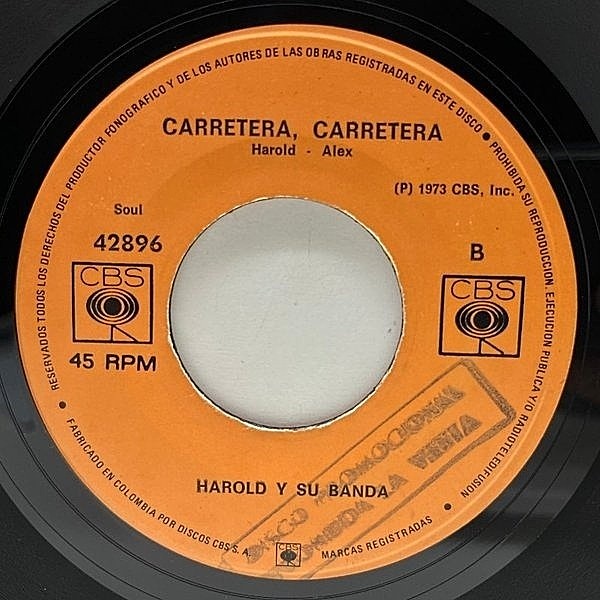 HAROLD Y SU BANDA / Busque El Gato / Carretera Carretera (7