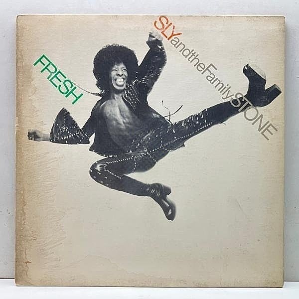 レコードメイン画像：【RL刻印(Bob Ludwig)＋MASTERDISK刻印】USオリジナル SLY & THE FAMILY STONE Fresh ('73 Epic) 初版 KE規格 米 初回プレス LP ※特価