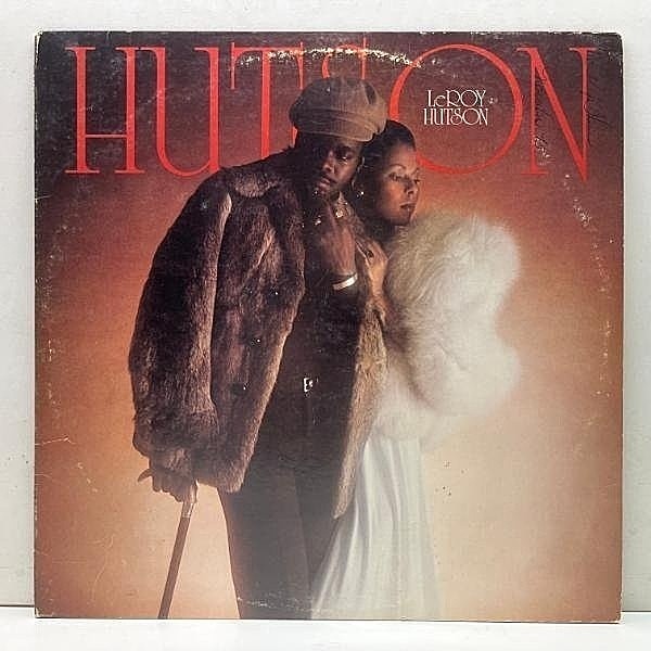 レコードメイン画像：USオリジナル LEROY HUTSON リロイ・ハトソン ('75 Curtom) All Because Of You, Lucky Fellow, It's Different フリーソウル 名盤 LP