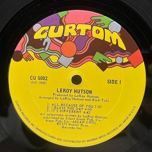 LEROY HUTSON / Hutson (LP) / Curtom | WAXPEND RECORDS