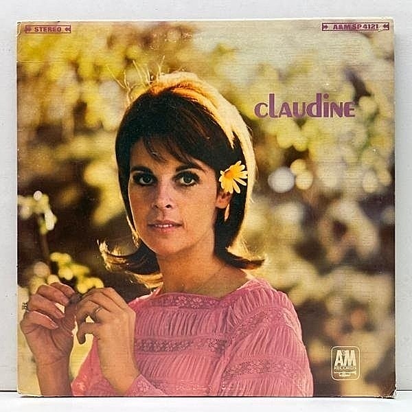 レコードメイン画像：良好!! 初版 R無し USオリジナル CLAUDINE LONGET ('67 A&M SP-4121) クローディーヌ・ロンジェ 1st NICK DE CAROプロデュース 名盤