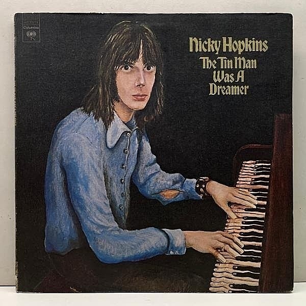 レコードメイン画像：美盤!! 初版 KC規格 USオリジナル NICKY HOPKINS The Tin Man Was A Dreamer ('73 Columbia) SSW ニッキー・ホプキンス 夢みる人 LP