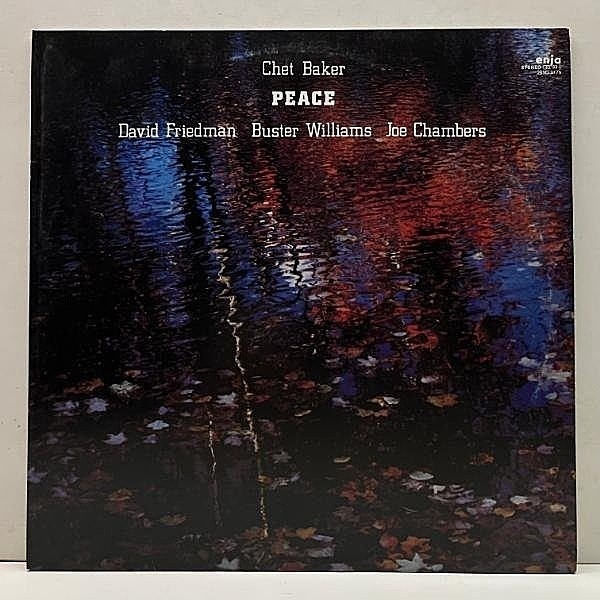 レコードメイン画像：美盤!! '82年 JPNオリジナル CHET BAKER Peace (Enja 28MJ 3175) チェット・ベイカー／ピース 国内 David Friedman, Buster Williams