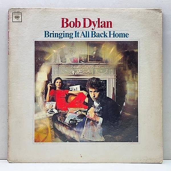 レコードメイン画像：希少 US 完全オリジナル MONO 2eyeラベ BOB DYLAN Bringing It All Back Home ('65 Columbia CL 2328) ボブ・ディラン 米 初回 モノラル LP