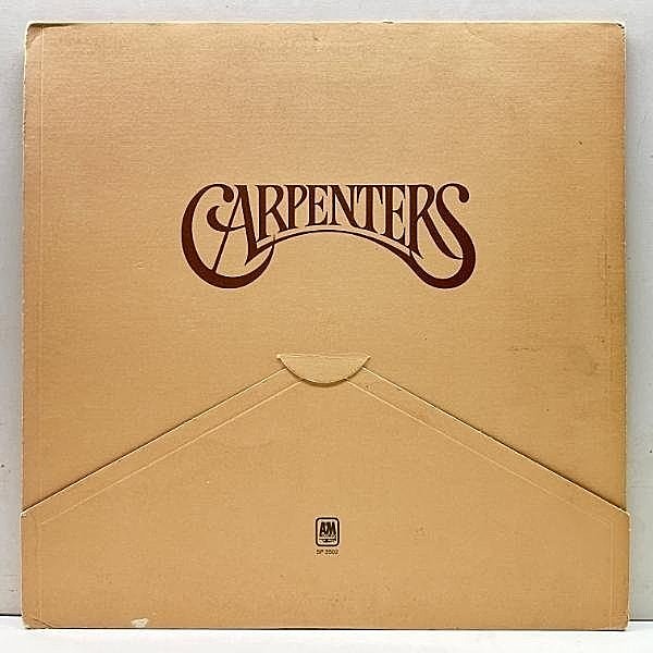 レコードメイン画像：良好盤!! USオリジナル CARPENTERS Same ('71 A&M SP-3502) 上辺印刷2種 エンボス加工 ゲートフォールド仕様 レター型 カーペンターズ
