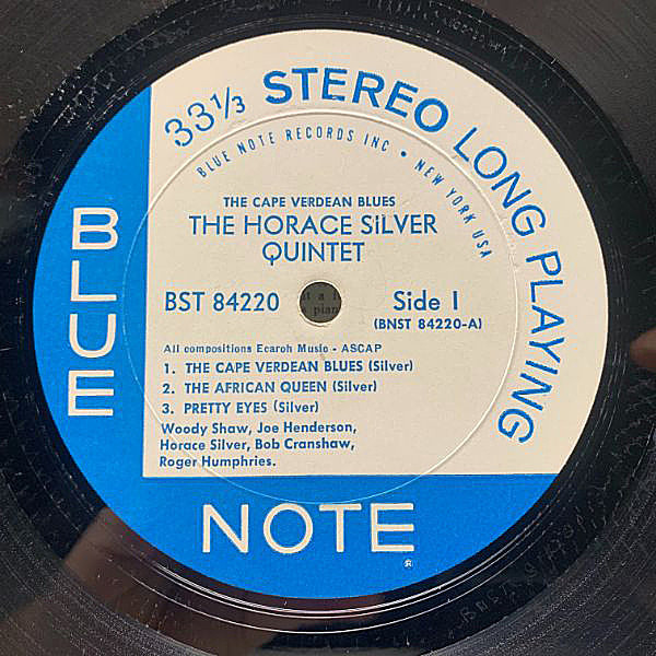 THE CAPE VERDEAN BLUES レコード オリジナル HORACE SILVER / The Cape Verdean Blues (LP) / Blue Note