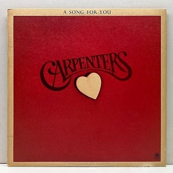 レコードメイン画像：USオリジナル 専用インナー 完品 CARPENTERS A Song For You ('72 A&M) ざら紙 封筒型特殊ジャケ 米 初回プレス LP カーペンターズ