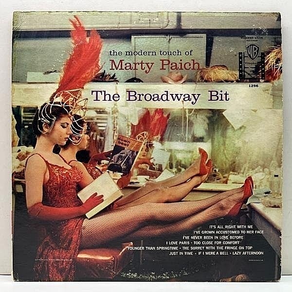 レコードメイン画像：Rare!! USオリジナル PAT#スタンパー 金ラベ MARTY PAICH The Broadway Bit ('59 Warner) マーティ・ペイチ 踊り子 w/ ART PEPPER