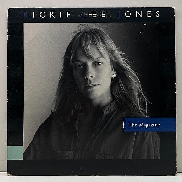 レコードメイン画像：【半透明盤・黄金色】良好盤!! SLM, TML刻印 USオリジナル RICKIE LEE JONES The Magazine ('84 Warner) リッキー・リー・ジョーンズ