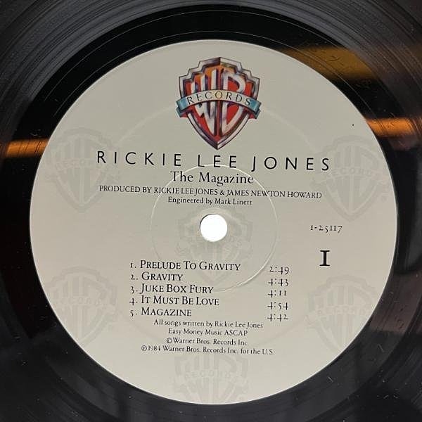 【終了】リッキー・リー・ジョーンズ 【マガジン】  輸入盤 RICKIE LEE JONES / The Magazine (LP) / Warner Bros