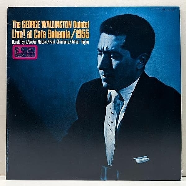レコードメイン画像：良好!!【MONO】GEORGE WALLINGTON QUINTET Live! At Cafe Bohemia (Prestige VIJ-4051) w/ JACKIE McLEAN, DONALD BYRD, PAUL CHAMBERS