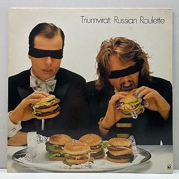 レコードメイン画像：美盤!! NETHERLANDS オリジナル TRIUMVIRAT Russian Roulette ('80 Harvest) German Progressive Rock w/ JEFF PORCARO, STEVE LUKATHER