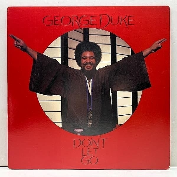 レコードメイン画像：【SCARFACE サンプリングネタ】良好品!! USオリジナル GEORGE DUKE Don't Let Go ('78 Epic) ジョージ・デューク／ドント・レット・ゴー LP