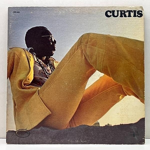 レコードメイン画像：レア!良好! USオリジナル MR刻印 CURTIS MAYFIELD Curtis ('70 Curtom) カーティス・メイフィールド 1st ソロ名義の第一弾 Move On Up ほか