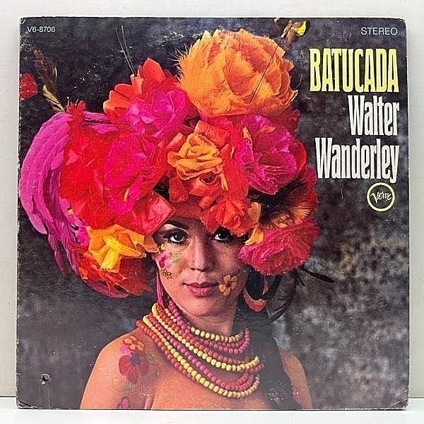 レコードメイン画像：良好盤!! VANGELDER刻印 USオリジナル WALTER WANDERLEY Batucada ('67 Verve) w/ Marcos Valle マルコス・ヴァーリ 参加