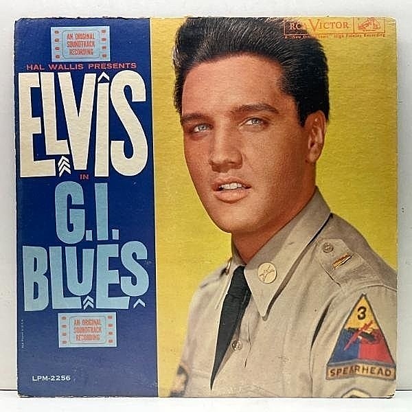 レコードメイン画像：美再生!! USオリジナル MONO ニッパー犬 銀レター 深溝 ELVIS PRESLEY G.I. Blues ('60 RCA) エルヴィス・プレスリー スリー G.I.ブルース