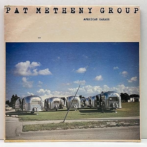 レコードメイン画像：Cut無し!美盤! 両面 RL刻印 (Bob Ludwig Hot Mix) 高音質 USオリジナル PAT METHENY American Garage ('79 ECM) 全編Lyle Maysとの共作