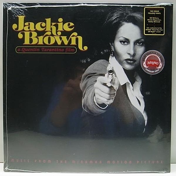 レコードメイン画像：180g YELLOW VINYL 限定(LIMITED EDITION) JACKIE BROWN サントラ OST タランティーノ 映画 名作 LP
