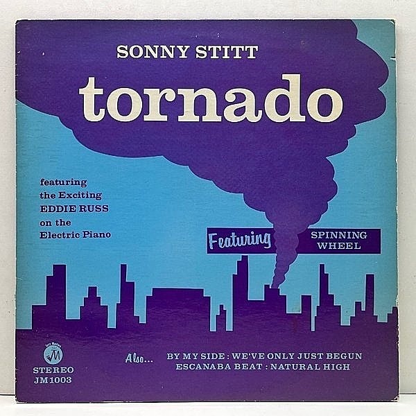 レコードメイン画像：良好!!【EDDIE RUSS関連】USオリジナル SONNY STITT Tornado ('74 Jazz Masters) 初回 イラスト仕様 // 極小レーベル AFRO JAZZ FUNK 傑作