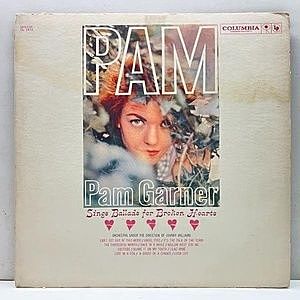 レコード画像：PAM GARNER / Pam Sings Ballads For Broken Hearts