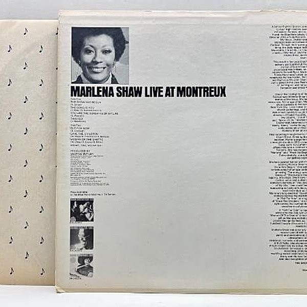 MARLENA SHAW / Live At Montreux (LP) / Blue Note | WAXPEND