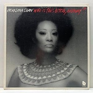 レコード画像：MARLENA SHAW / Who Is This Bitch, Anyway?