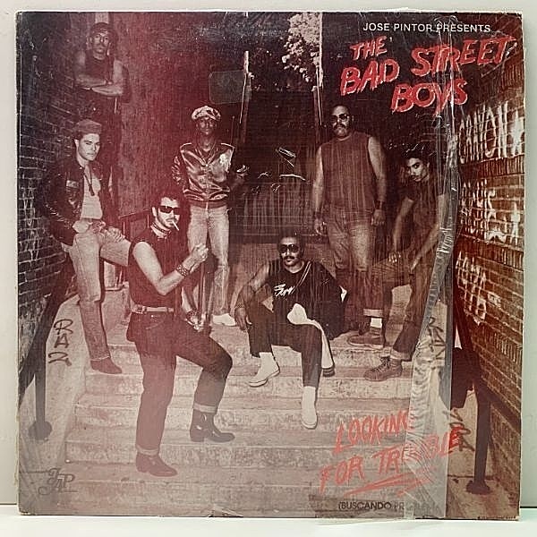 レコードメイン画像：PANAMA オリジナル BAD STREET BOYS Looking For Trouble ('84 Prodim) Copacabanaカヴァー、RAP＆SEブレイク入り Hollywood ほか
