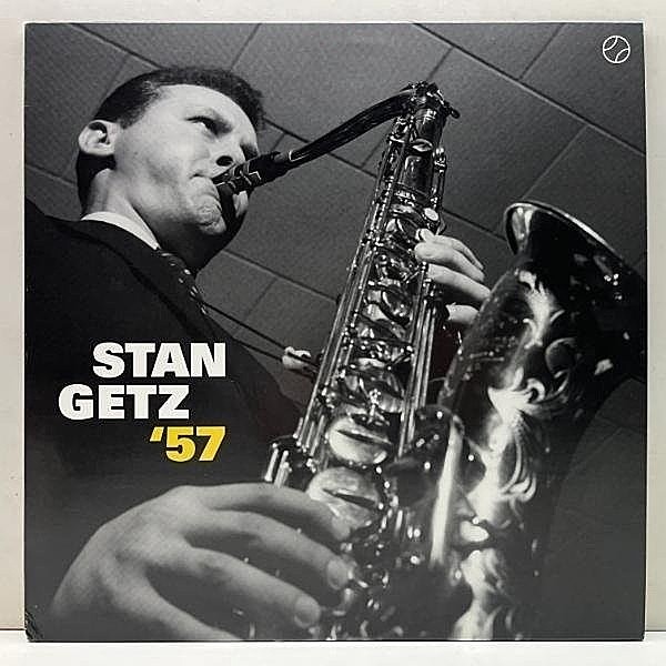 レコードメイン画像：【Paul Hoefferジャケット】ボーナス2曲追加 STAN GETZ '57 (Verve MGV-8029／MatchBall) w/ BOB BROOKMEYER, JOHN WILLIAMS 重量盤 180g