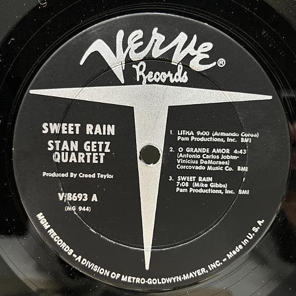 STAN GETZ / Sweet Rain (LP) / Verve | WAXPEND RECORDS