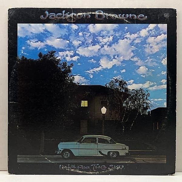 レコードメイン画像：【希少 両マト1】良好盤!! 初版 Wマーク無し 7E規格 USオリジナル JACKSON BROWNE Late For The Sky ('74 Asylum) TML刻印 米 初回 LP