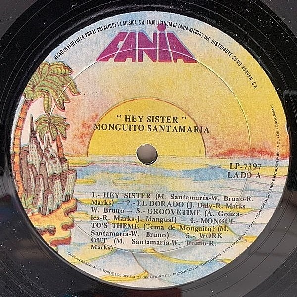 MONGUITO SANTAMARIA / Hey Sister (LP) / Fania | WAXPEND RECORDS