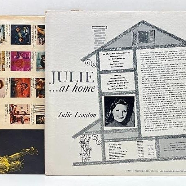 JULIE LONDON / Julie At Home (LP) / Liberty | WAXPEND RECORDS