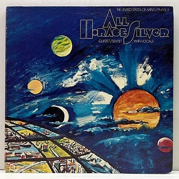 レコードメイン画像：良好!! VANGELDER刻印 USオリジナル HORACE SILVER All (The United States Of Mind / Phase 3) Spiritual Jazz好きもマスト