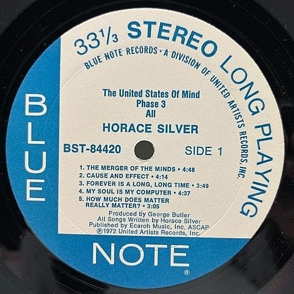 HORACE SILVER / All (The United States Of Mind / Phase 3) (LP
